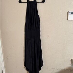 Ramy Brook Black High Low Dress Elegant Whimsy